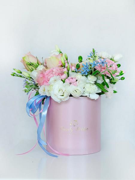 Mieszanka Kwiatów – róża i eustoma
